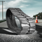 Rubber Tracks Warehouse CASE Rubber Track CASE 31 Rubber Track 300x52.5Wx82 ( 12" ) Staggered Block Pattern