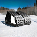 Rubber Tracks Warehouse CAT Rubber Track Set of Cat 259D Rubber Track 320x86x53 ( 13" ) C- Lug Pattern