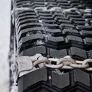 Rubber Tracks Warehouse Chains for Tracks Grizzly™ Chains for Skid Steers Tracks 15.5" ( Set of 14 )