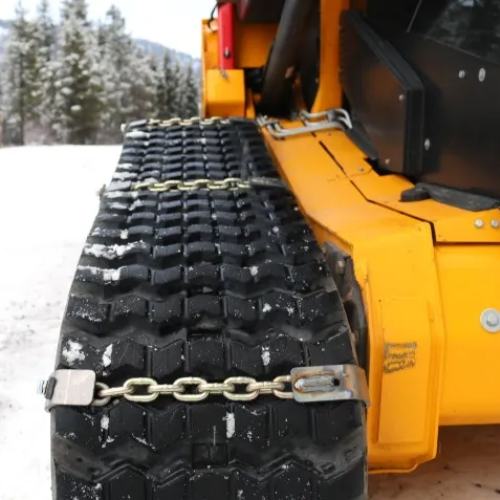 Rubber Tracks Warehouse Chains for Tracks Grizzly™ Track Chains for Skid Steers Tracks 17" ( Set of 14 )