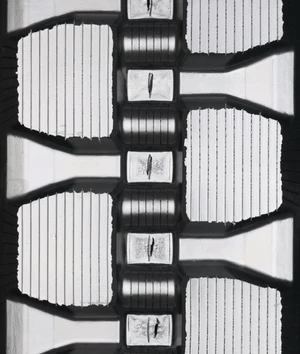 Rubber Tracks Warehouse Daewoo Rubber Track DAEWOO Solar 55-3 Rubber Track 400x72.5Wx76 ( 16" ) Block Pattern