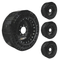 Rubber Tracks Warehouse Skid Steer Tires Skid Steer Tires - Set of (4) 12x16.5, Smooth Flat Proof Tires by Evolution Wheel